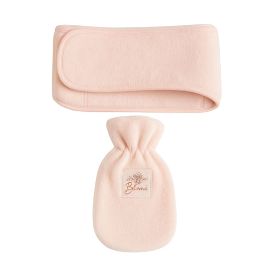 Wärmflasche mit Gürtel - Pink